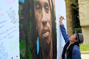 Benjamin Zephaniah, poet, writer, activist, Brunel University, UK