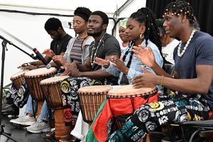 Benjamin Zephaniah, poet, writer, activist, Brunel University, UK