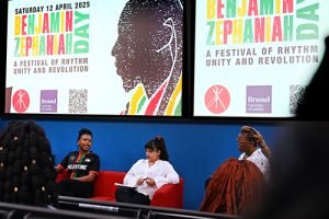 Benjamin Zephaniah, poet, writer, activist, Brunel University, UK