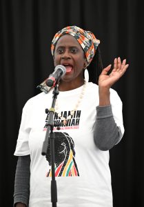 Benjamin Zephaniah, poet, writer, activist, Brunel University, UK