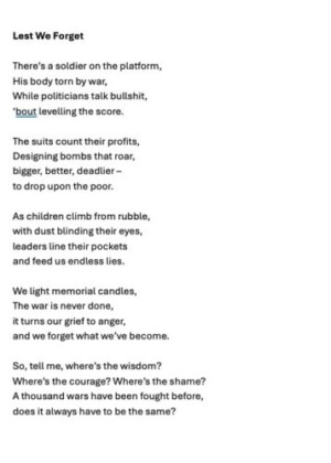 Mike Wright - Lest We Forget
